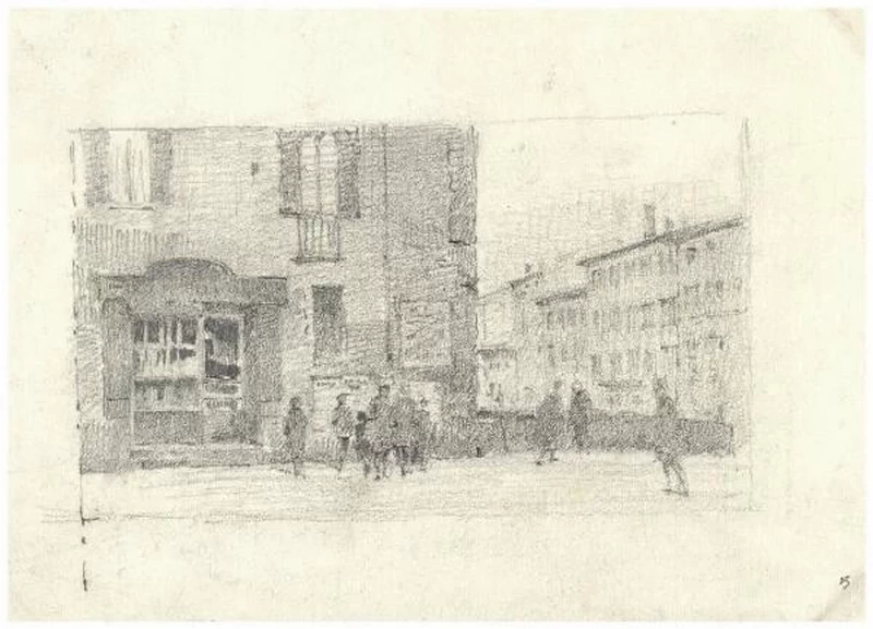 Il Ponte di Porta Vittoria e la Drogheria Bellasio - Palazzo Morando Costume Moda Immagine, Milano
